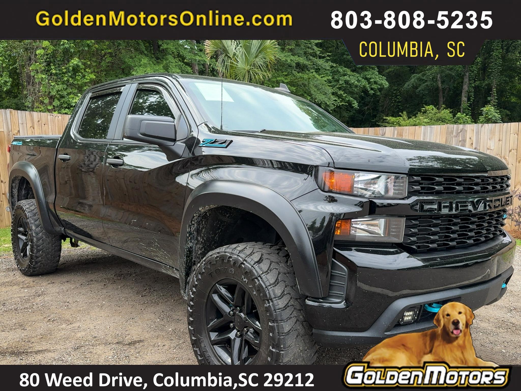 Chevrolet Silverado 1500 4WD Crew Cab 147" Custom Trail Boss 2019