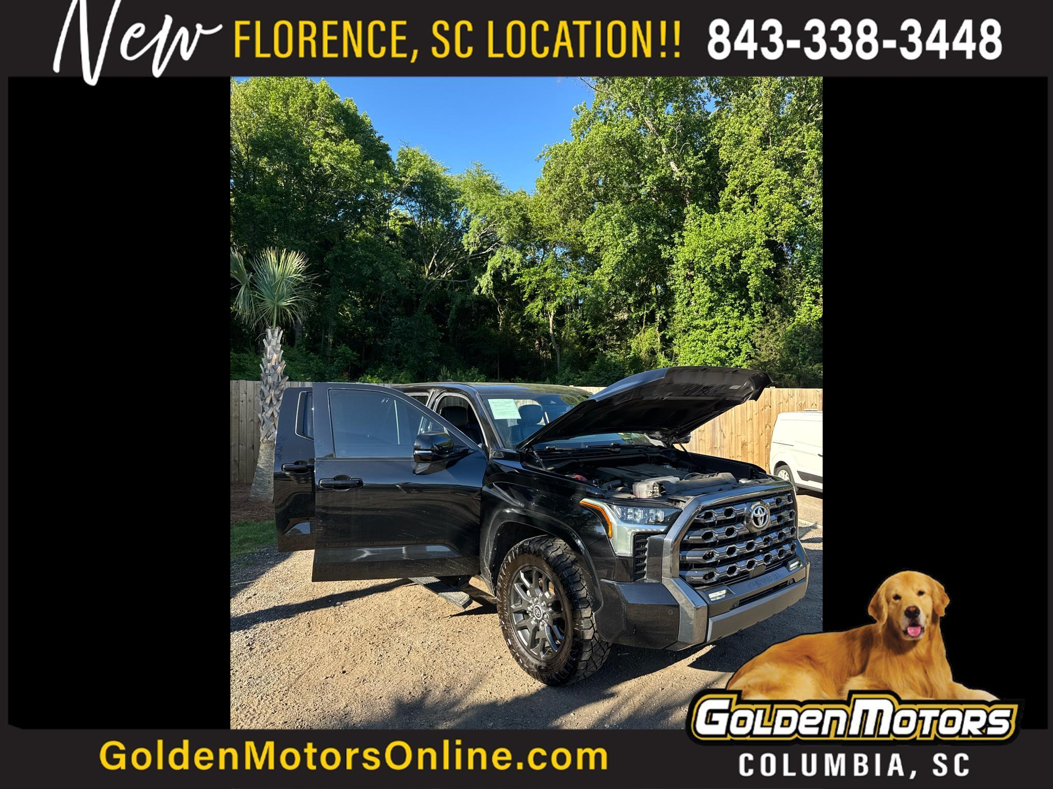 Toyota Tundra 4WD Platinum CrewMax 5.5' Bed (Natl) 2022