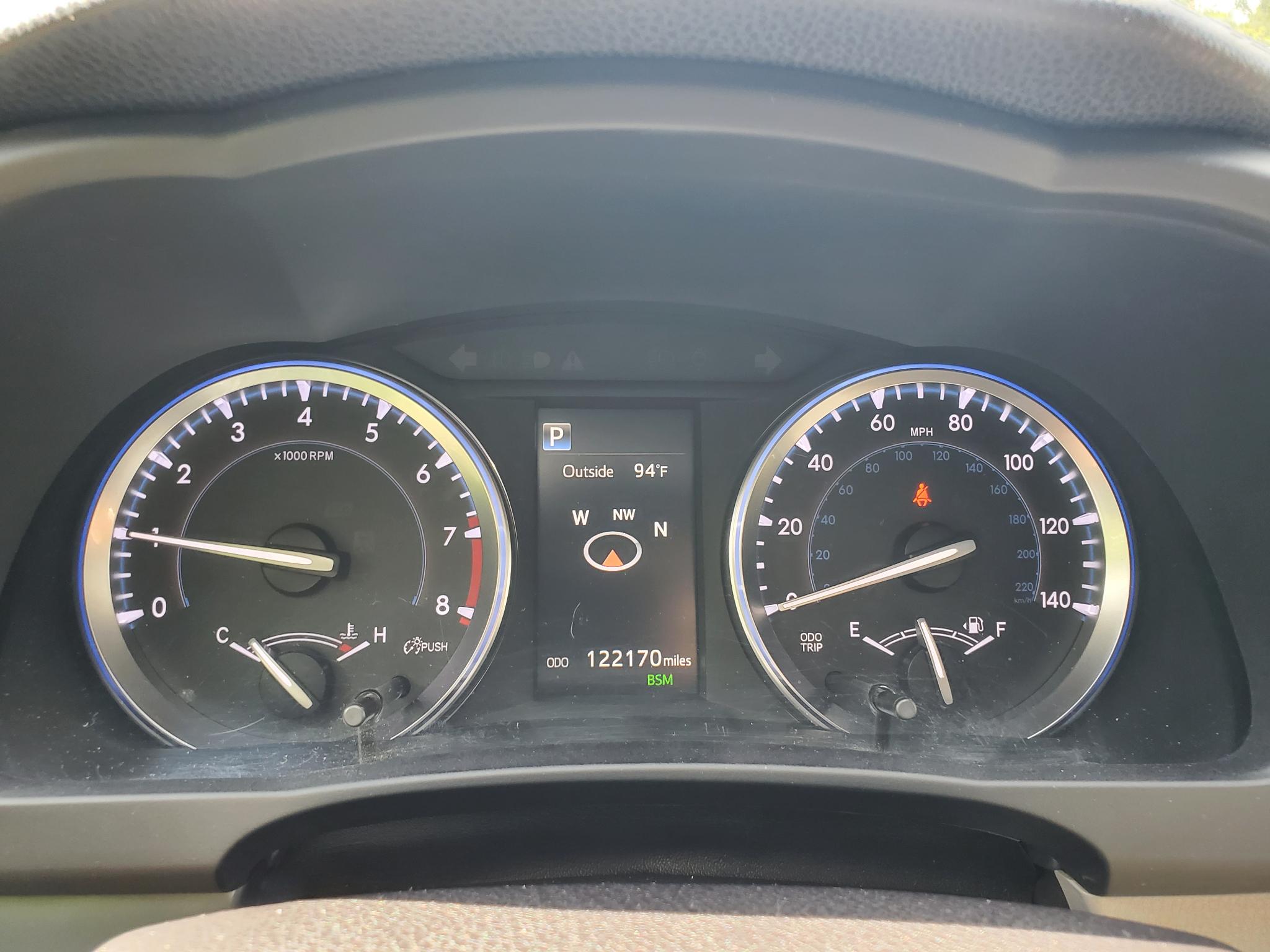 Toyota Highlander XLE V6 AWD (Natl) 2017