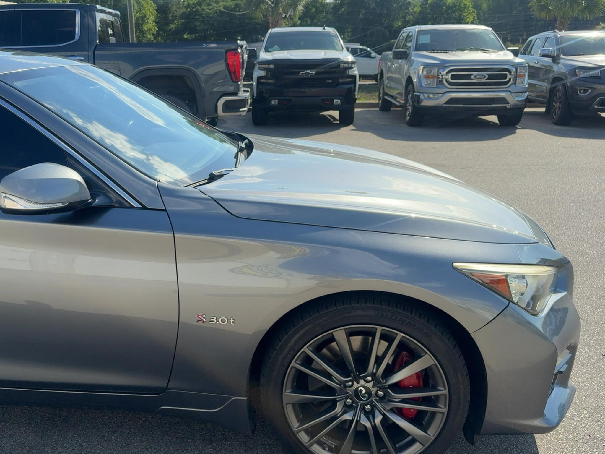 Infiniti Q50 Red Sport 400 AWD 2017