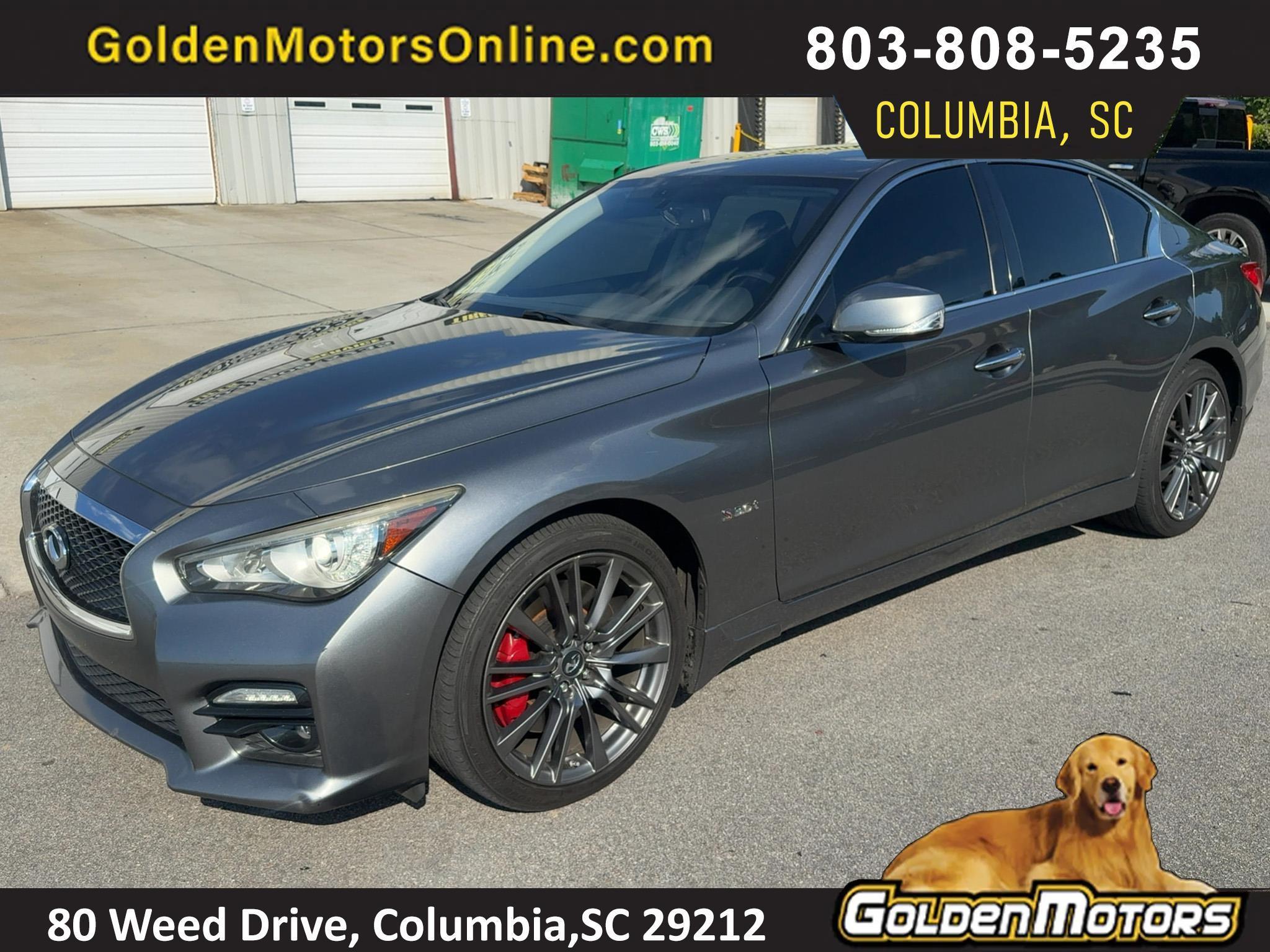 Infiniti Q50 Red Sport 400 AWD 2017