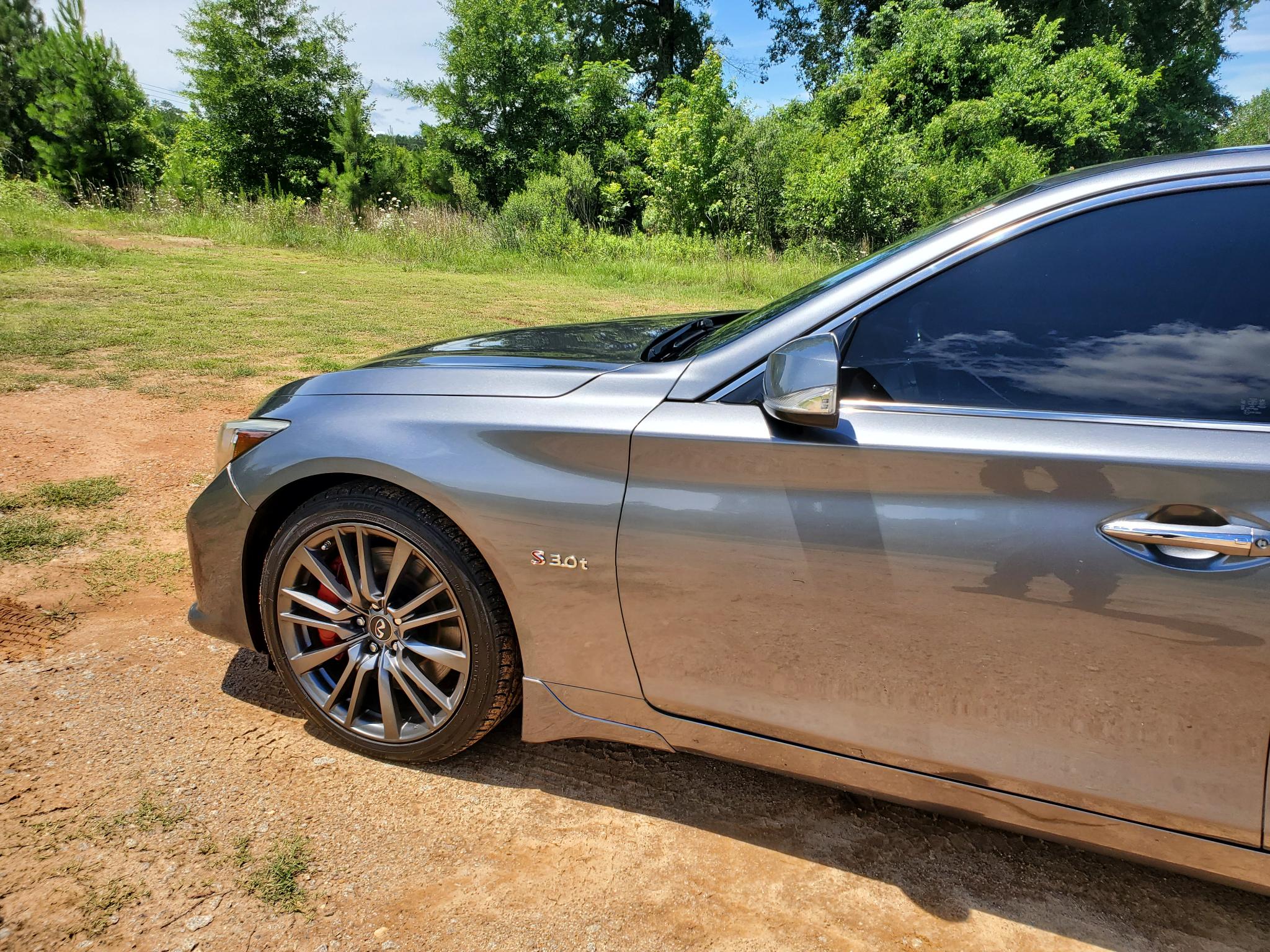 Infiniti Q50 Red Sport 400 AWD 2017