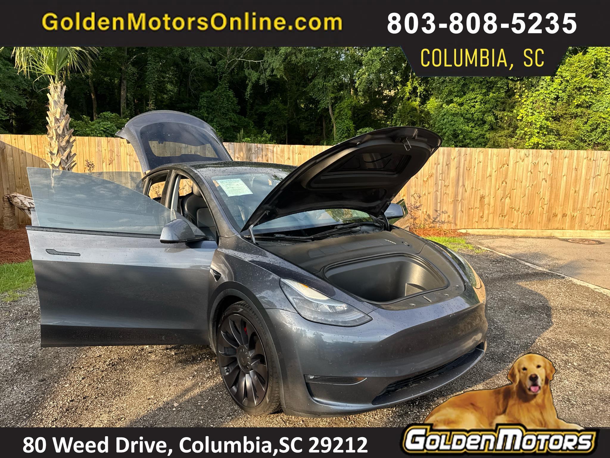 2021 Tesla Model Y Performance Dual Motor All-Wheel Drive's photo
