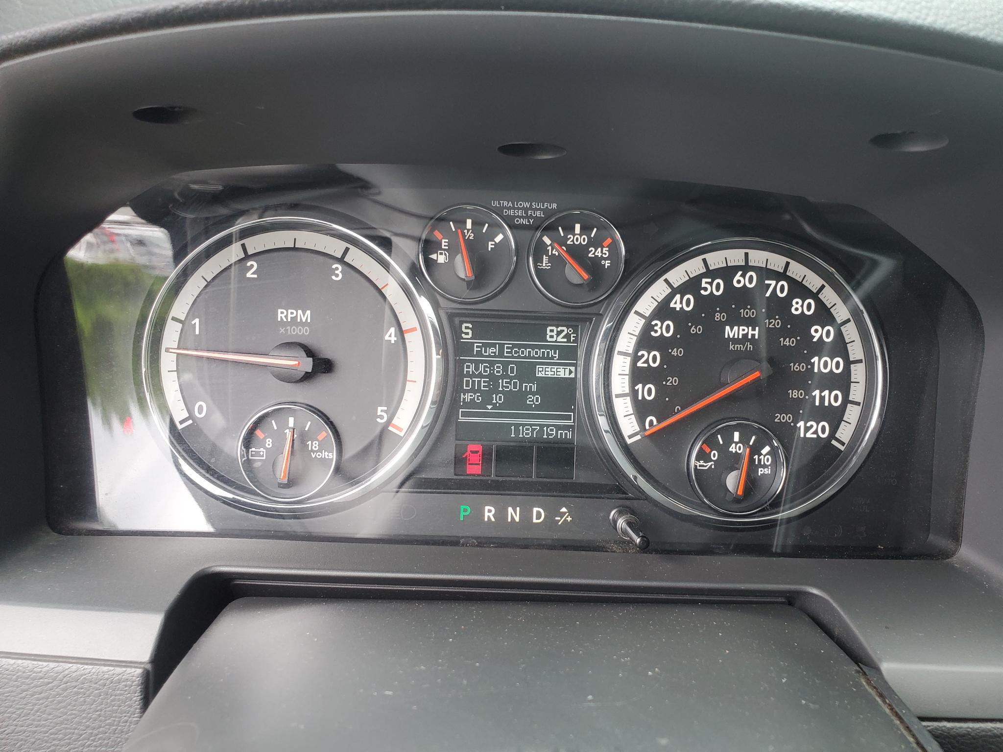RAM 2500 4WD Crew Cab 149" Laramie 2012