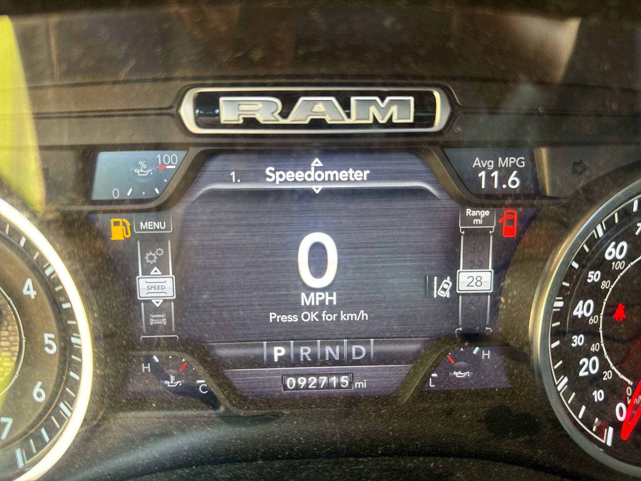 RAM 1500 Laramie 4x4 Crew Cab 5'7" Box 2019