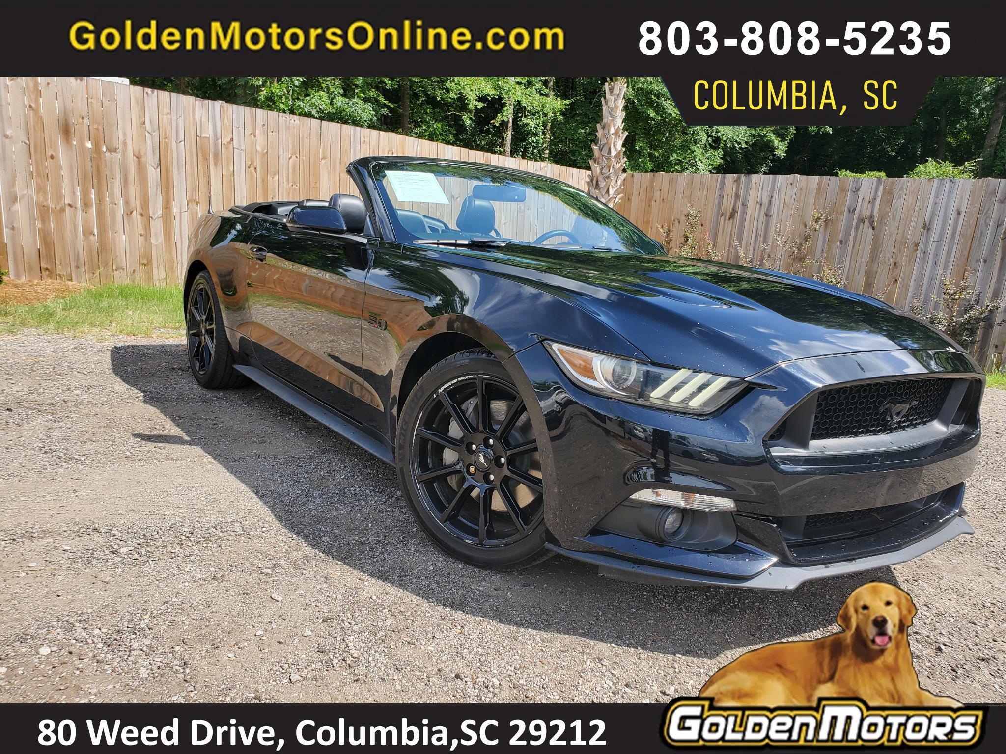 Ford Mustang 2dr Conv GT Premium 2016