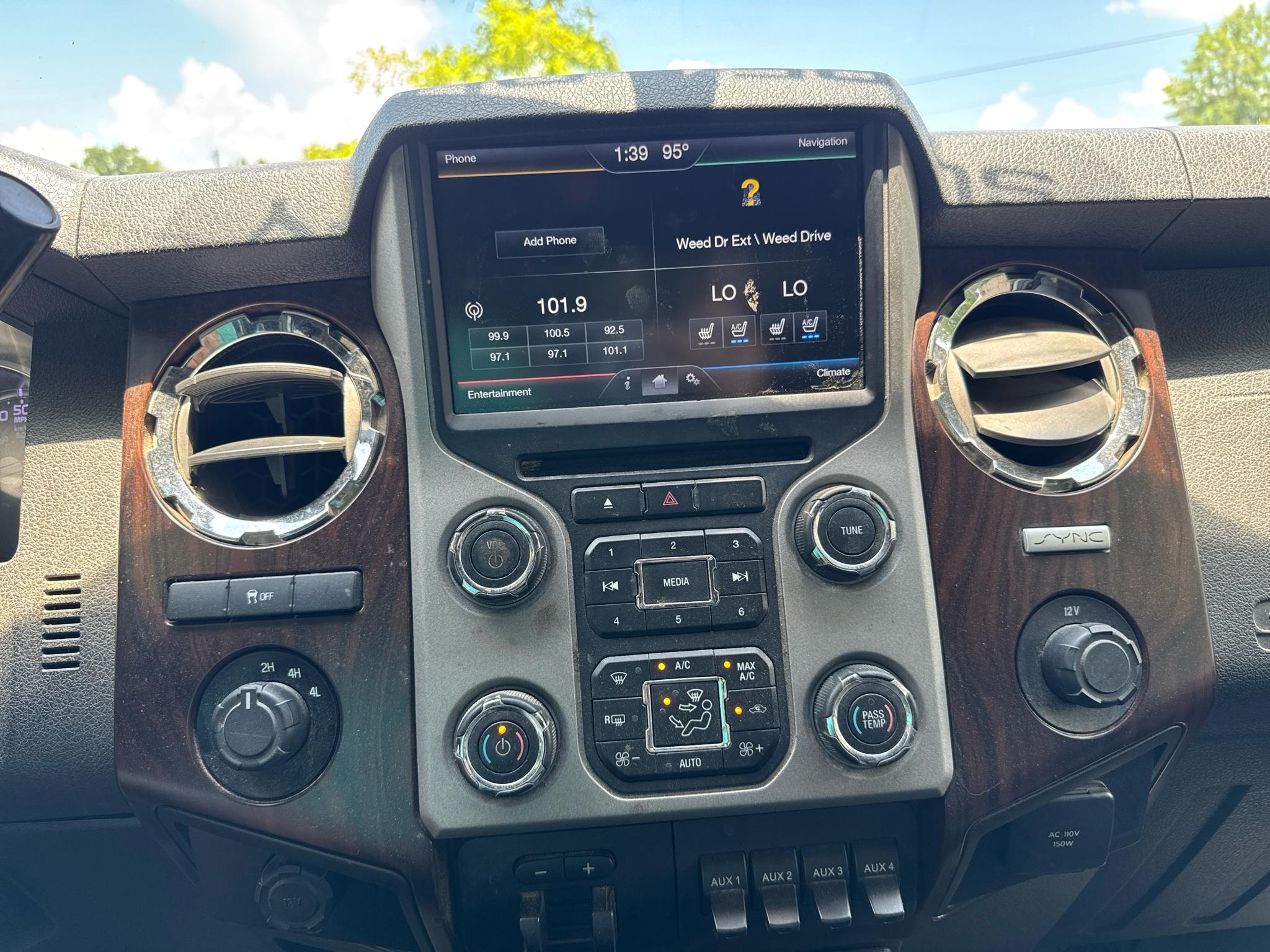 Ford Super Duty F-250 SRW 4WD Crew Cab 172" Lariat 2016