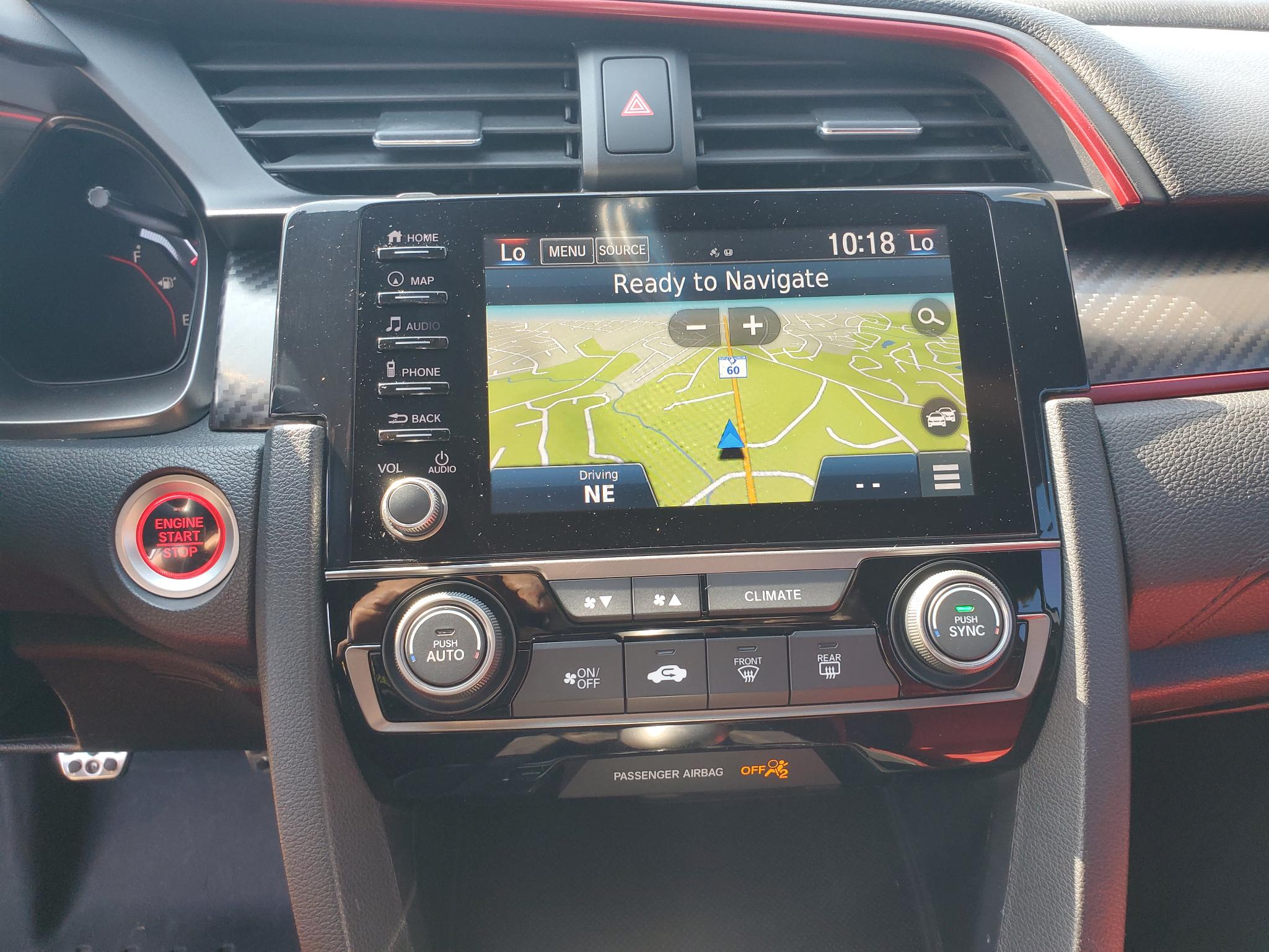 Honda Civic Type R Touring Manual 2019