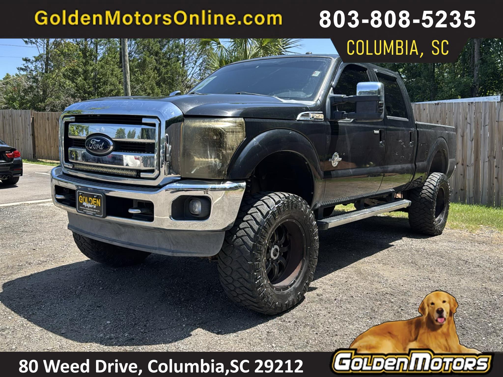 2012 Ford Super Duty F-250 SRW Lariat Ultimate Package Chrome/Memory Pkg
