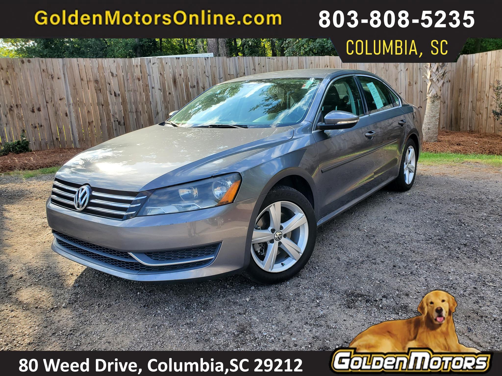 2013 Volkswagen Passat 4dr Sdn 2.5L Manual SE