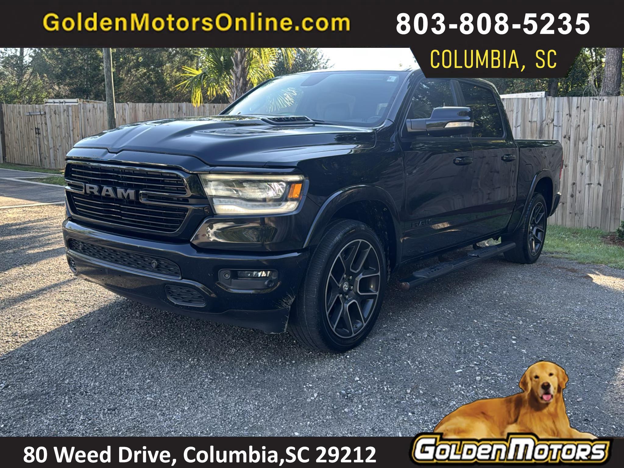 2019 RAM 1500 Laramie Black Appearance