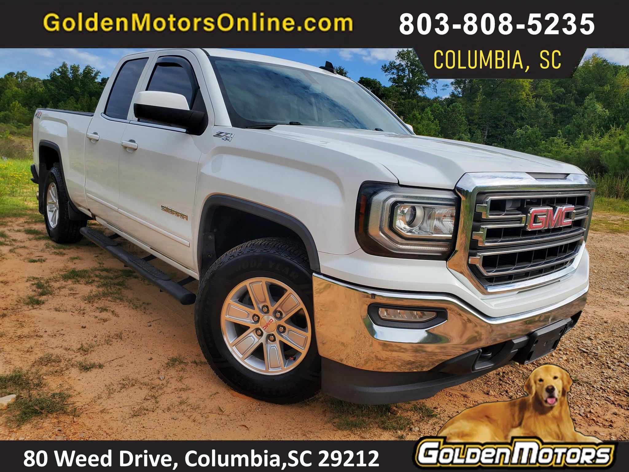GMC Sierra 1500 4WD Double Cab 143.5" SLE 2016