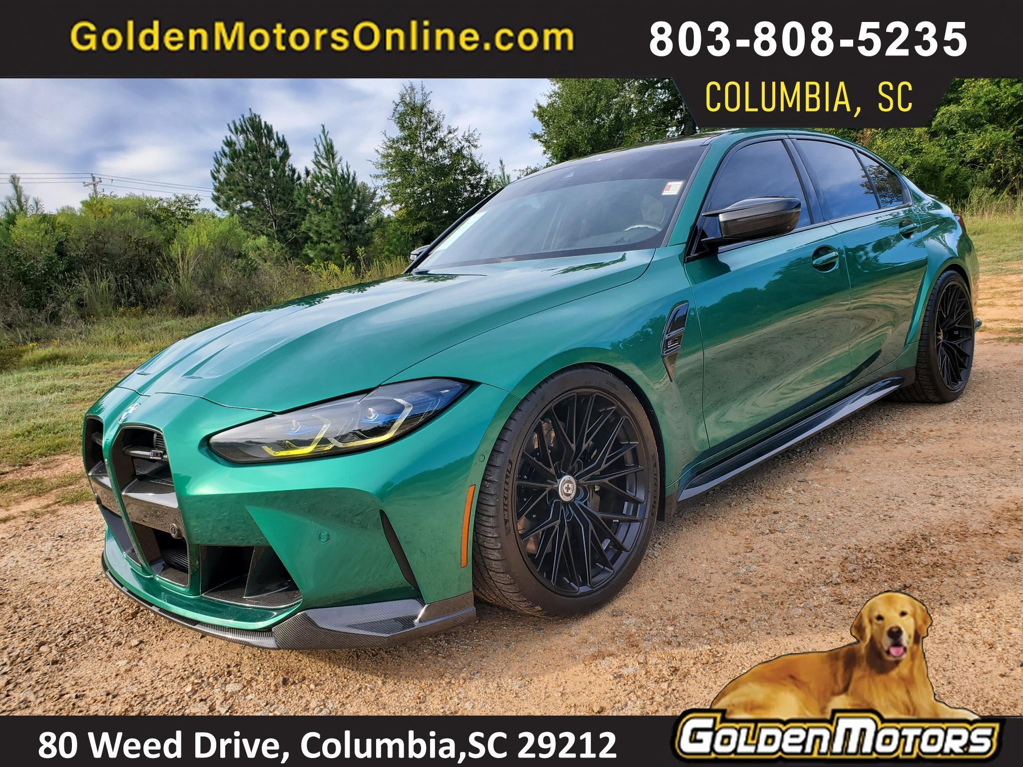 2022 BMW M3 Competition xDrive Carbon Buckets Carbon Package