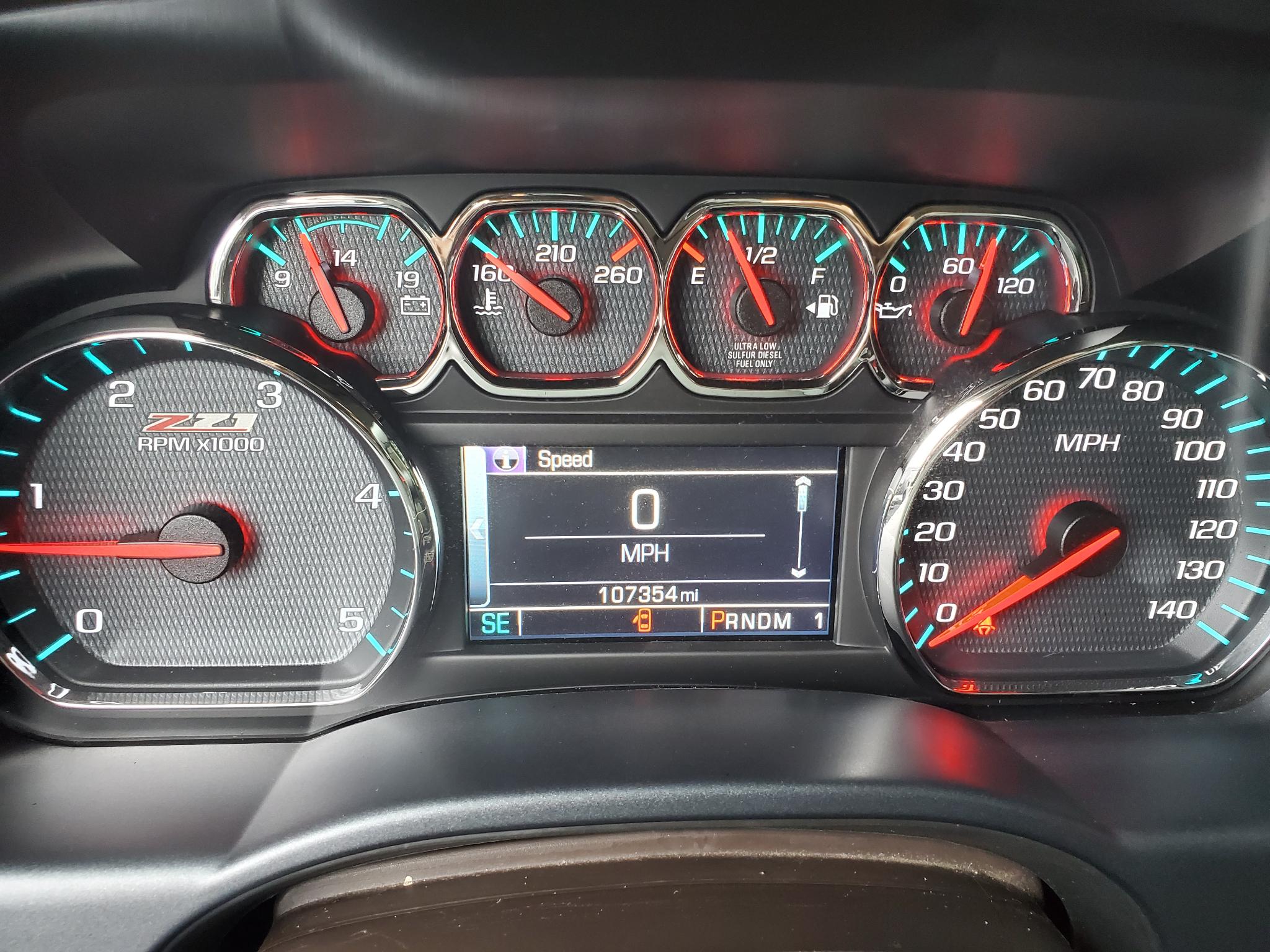 Chevrolet Silverado 2500HD 4WD Crew Cab 153.7" LTZ 2016