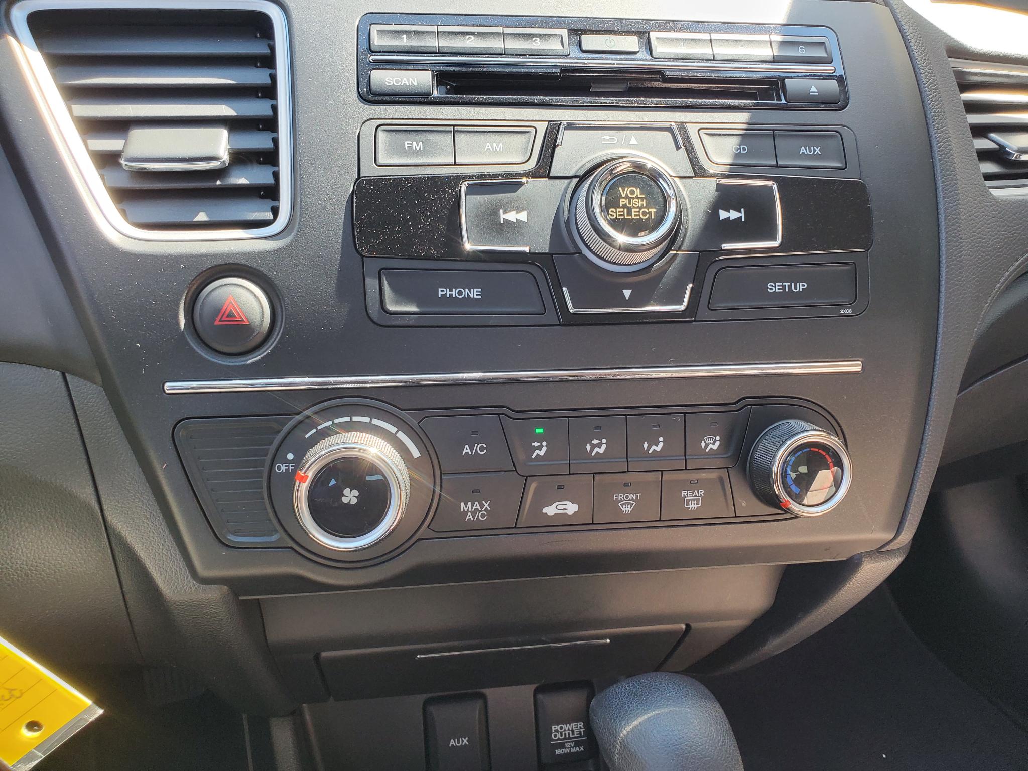 Honda Civic Coupe 2dr CVT LX 2015