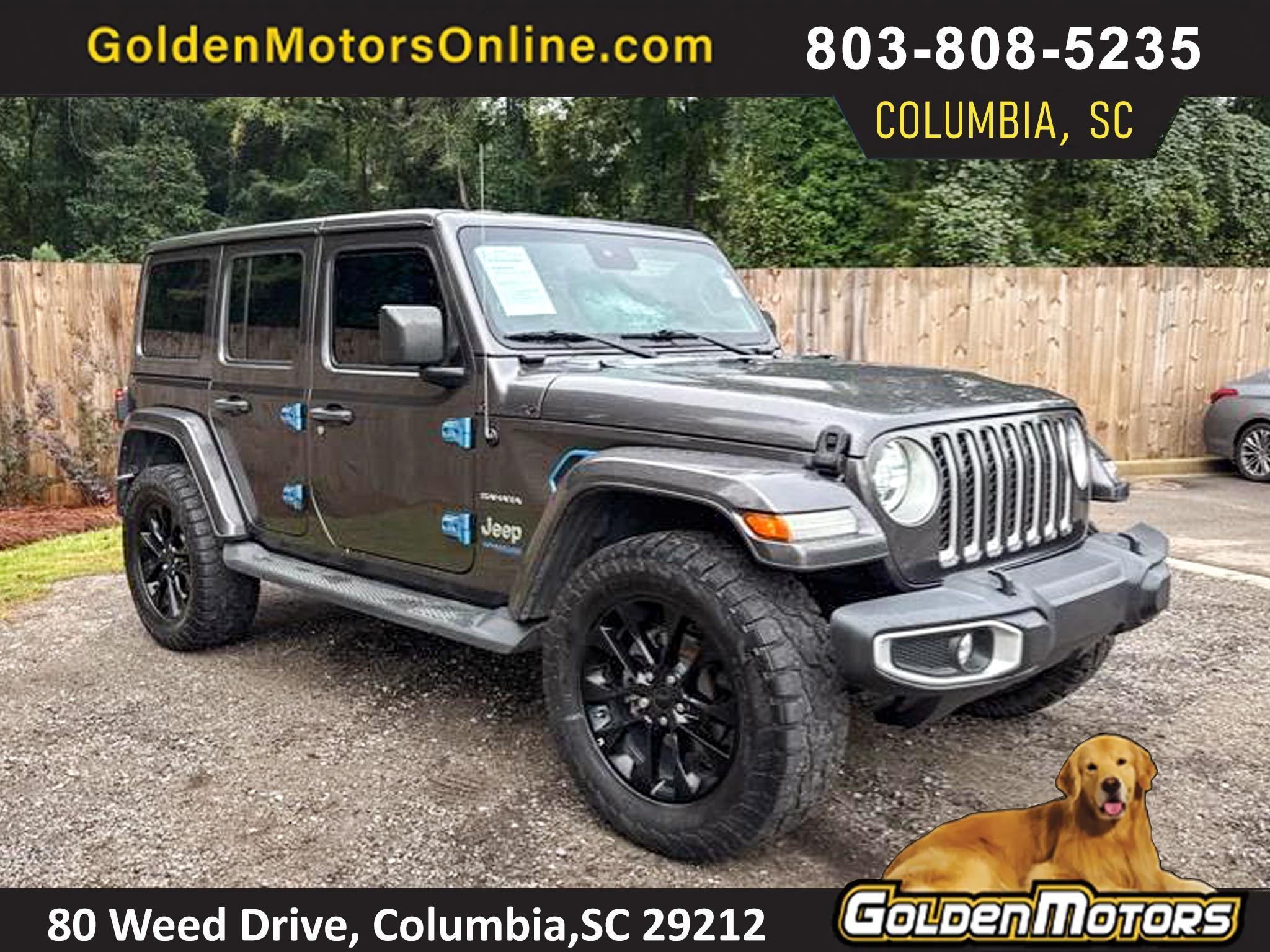 2021 Jeep Wrangler 4xe Unlimited Sahara 4XE Cold Weather/Safety Grp