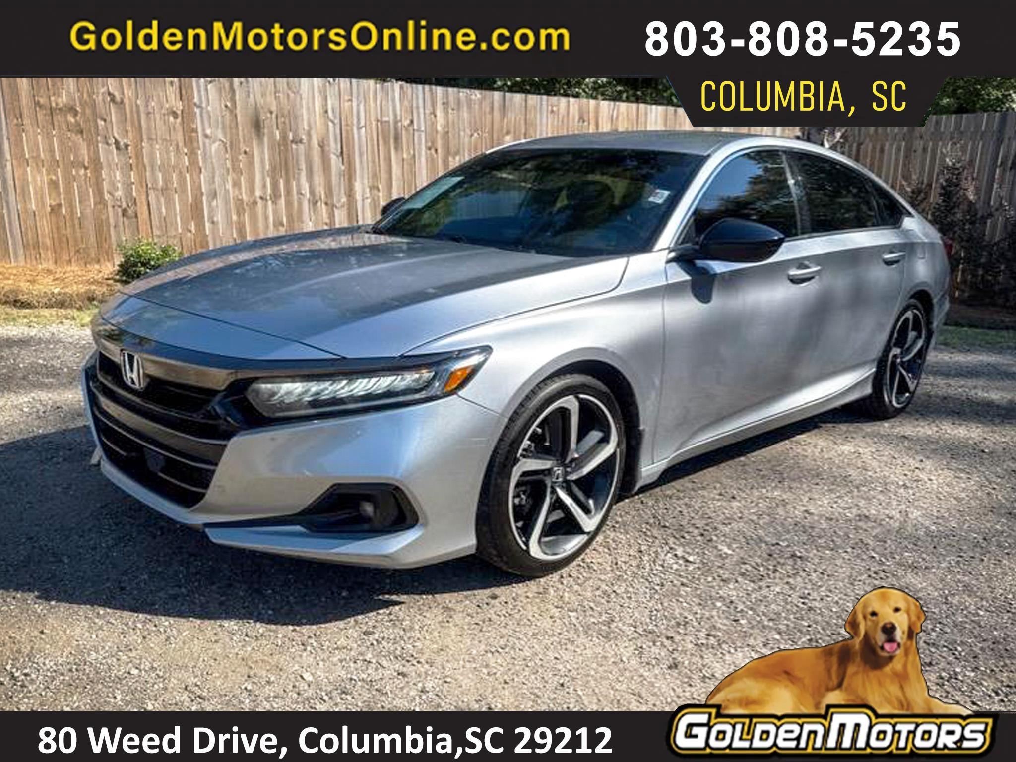 2021 Honda Accord Sedan Sport 1.5T CVT