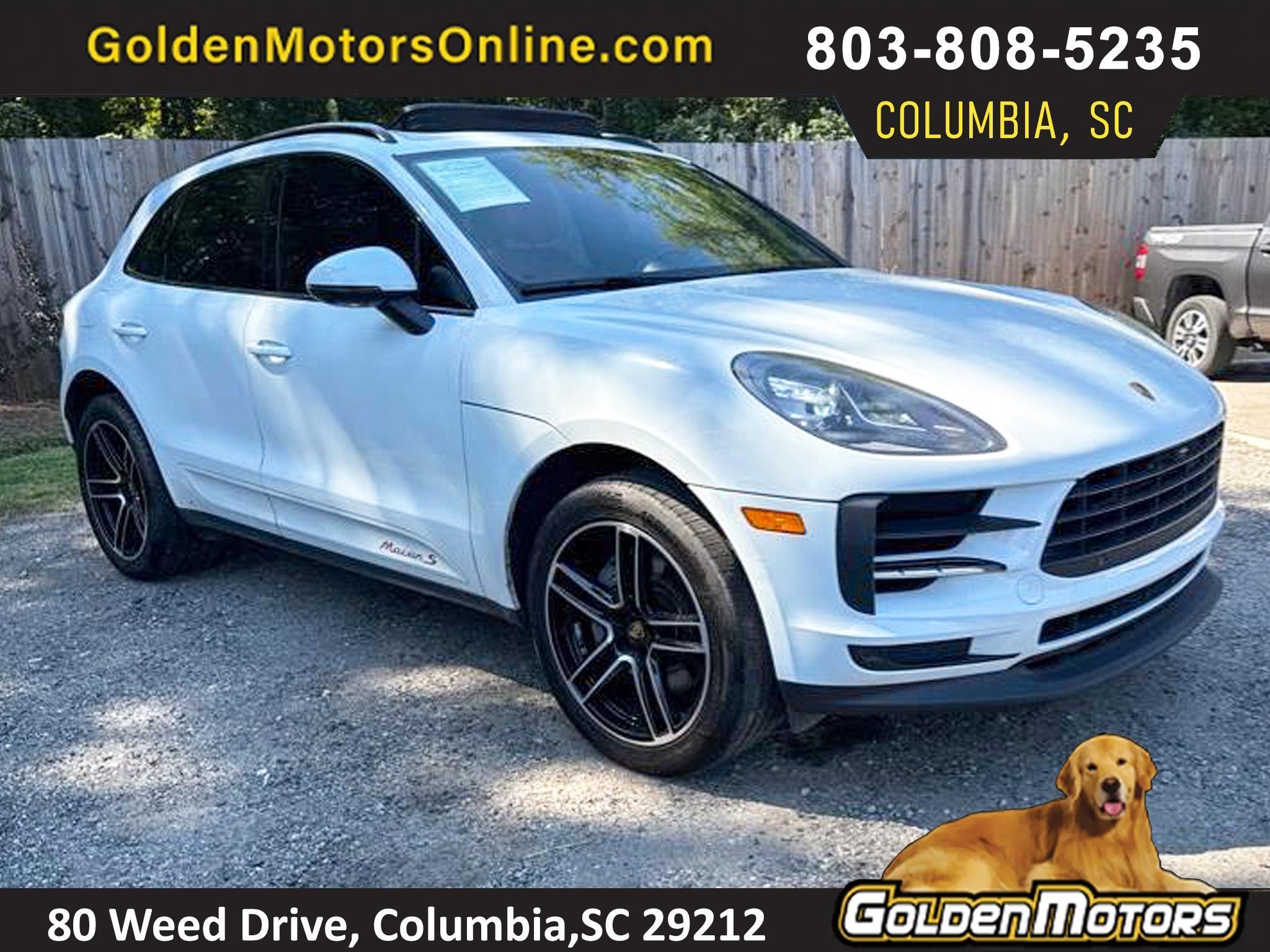 2021 Porsche Macan S AWD 3.0 V6 PDK RED INTERIOR