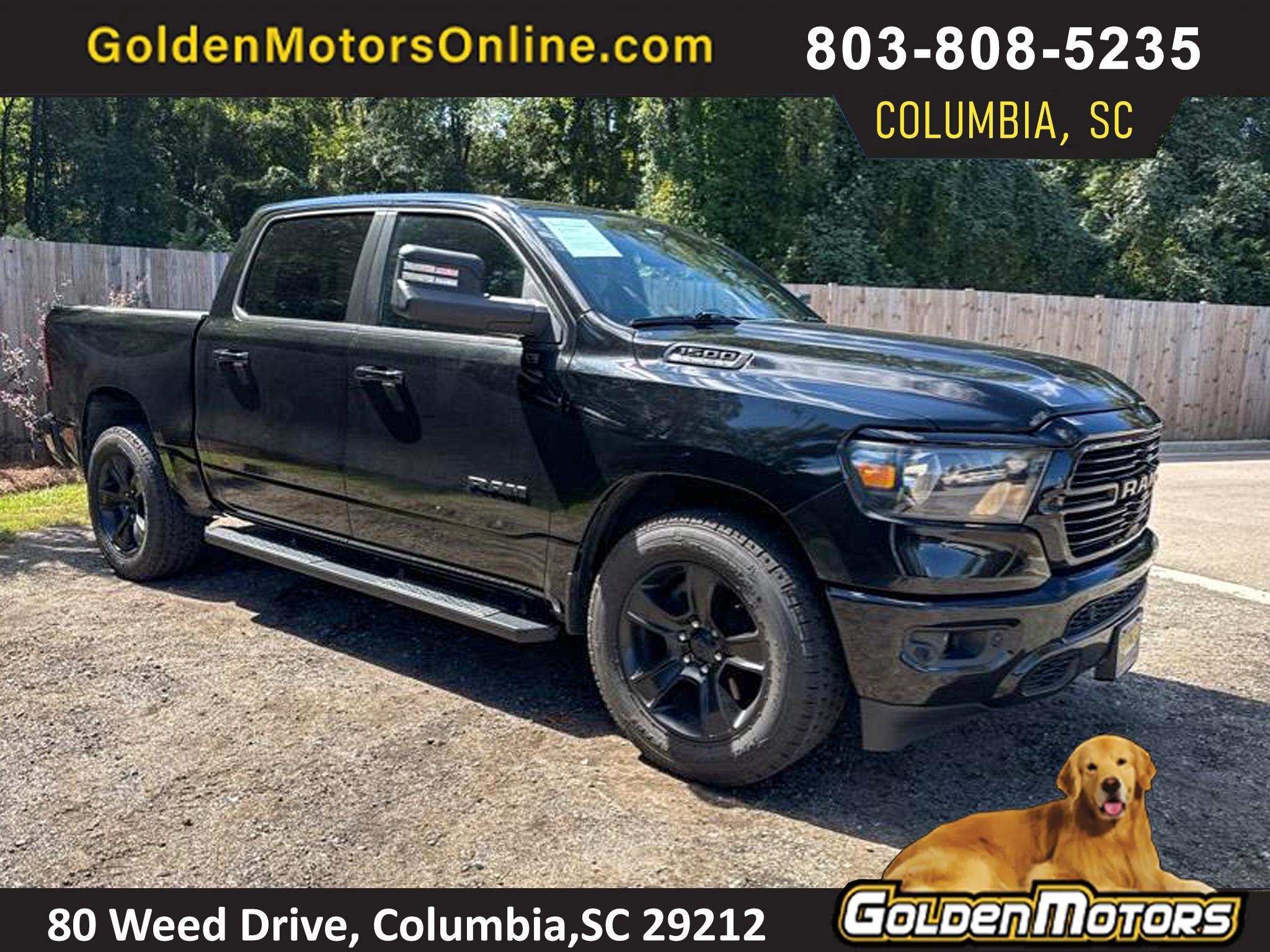 2020 RAM 1500 Big Horn 4x4 Crew Cab LEVEL 2 Night Edition