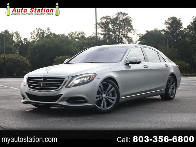 Silver 2015 Mercedes-Benz S-Class Sedan All-Wheel Drive Automatic