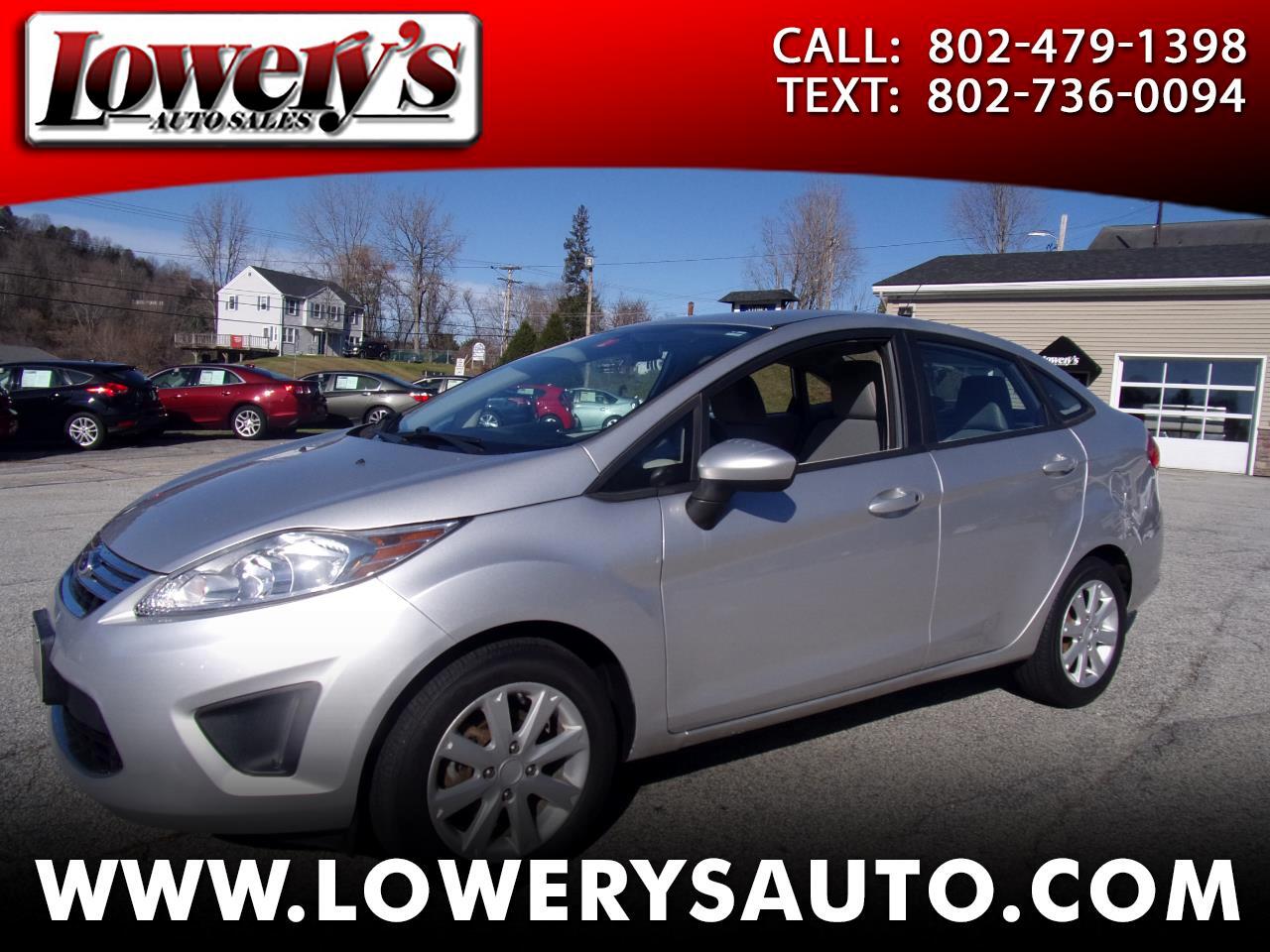 Used 2011 Ford Fiesta 4dr Sdn Se For Sale In Barre Vt 05641