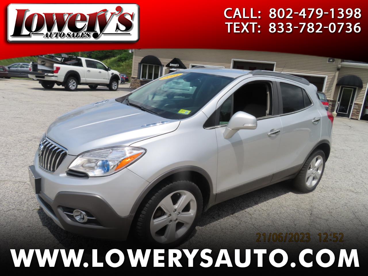 2015 Buick Encore AWD 4dr Leather