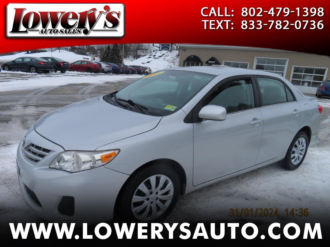 2013 Toyota Corolla LE AT's photo