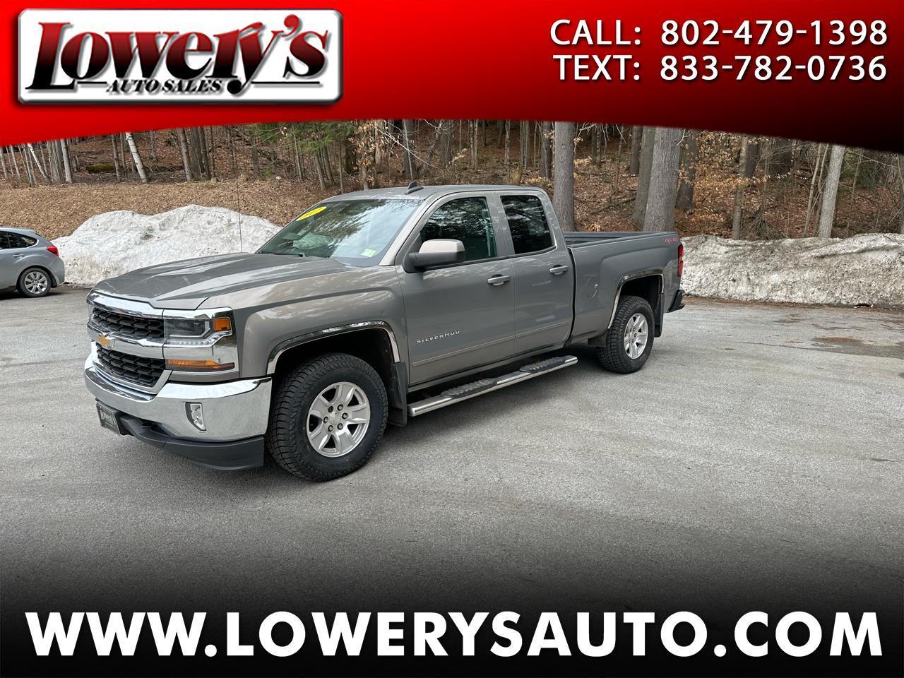 2017 Chevrolet Silverado 1500 4WD Double Cab 143.5" LT w/1LT