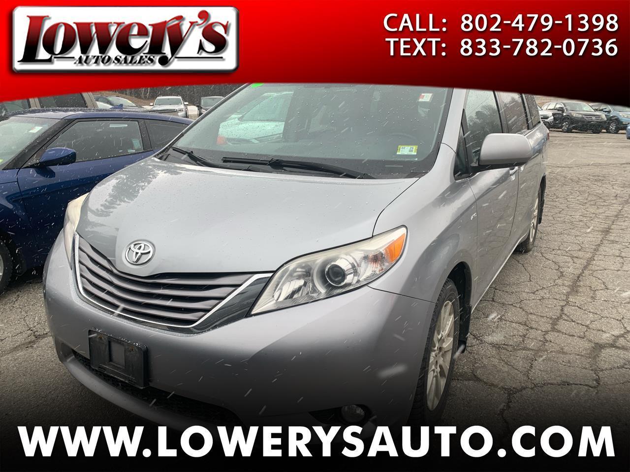 2016 Toyota Sienna 5dr 7-Pass Van XLE Premium AWD (Natl)
