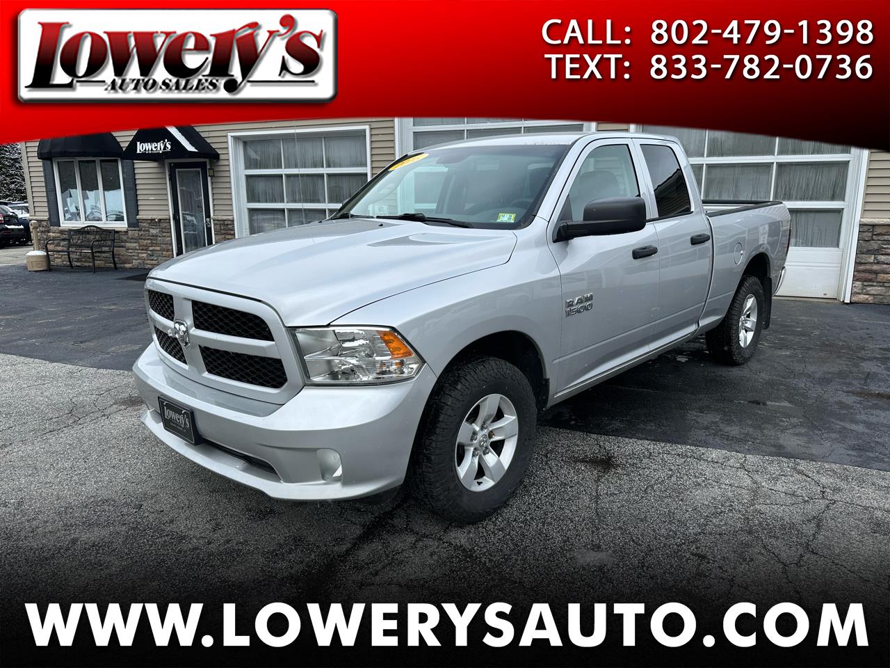 2016 RAM 1500 4WD Quad Cab 140.5" Express