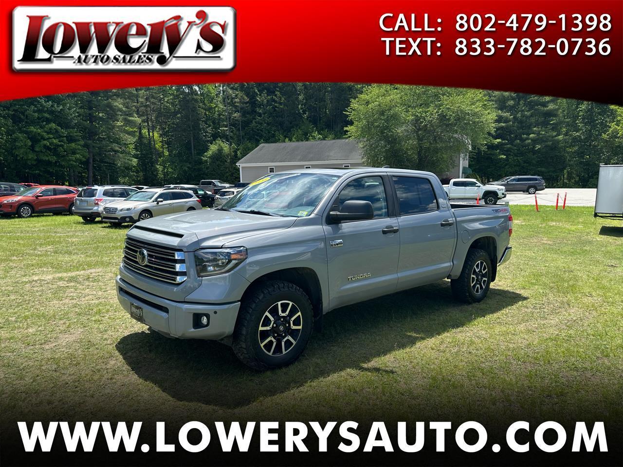 Toyota Tundra 4WD TRD Pro CrewMax 5.5' Bed 5.7L (Natl) 2020
