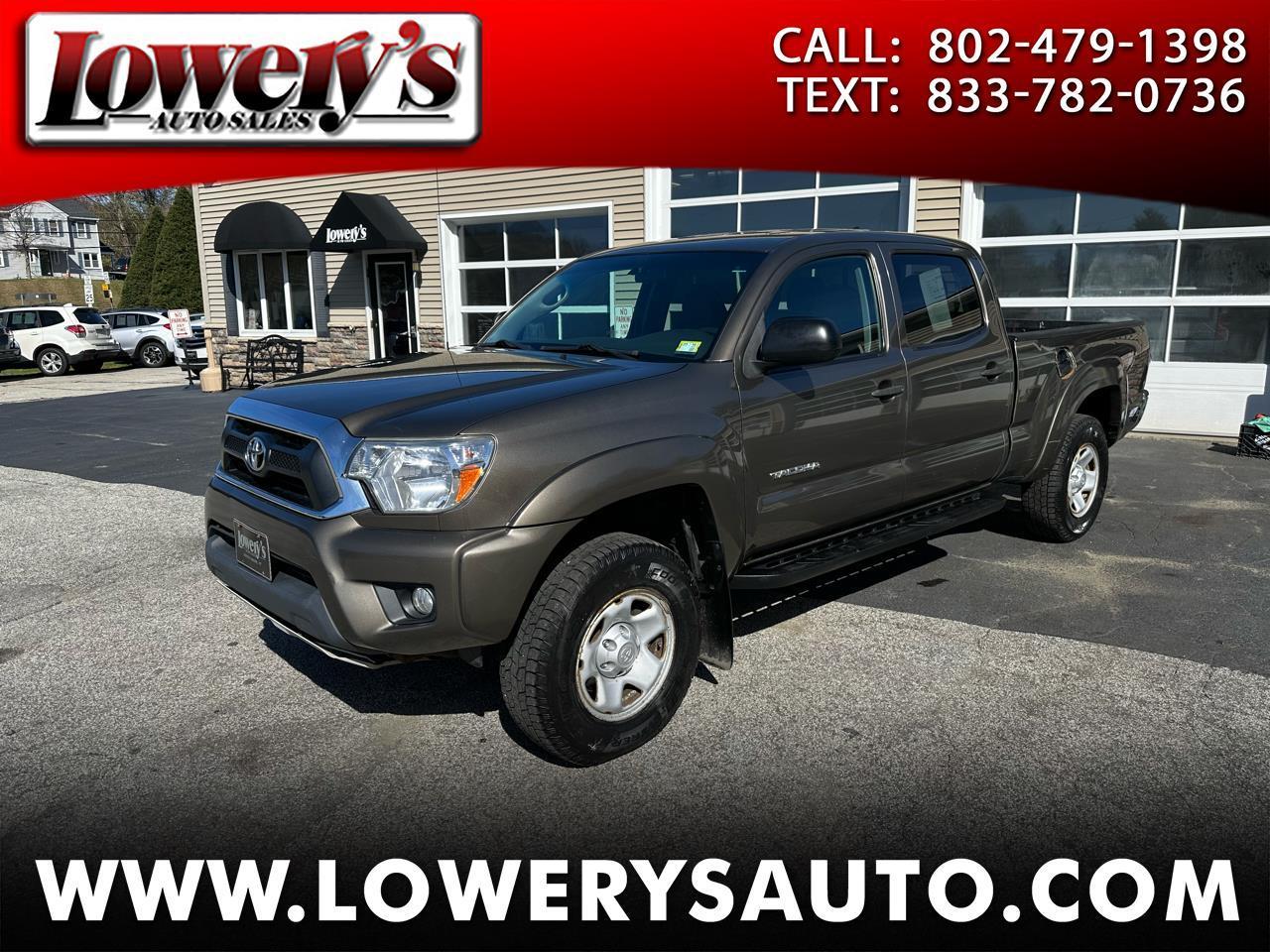 Toyota Tacoma 4WD Double Cab LB V6 AT (Natl) 2015