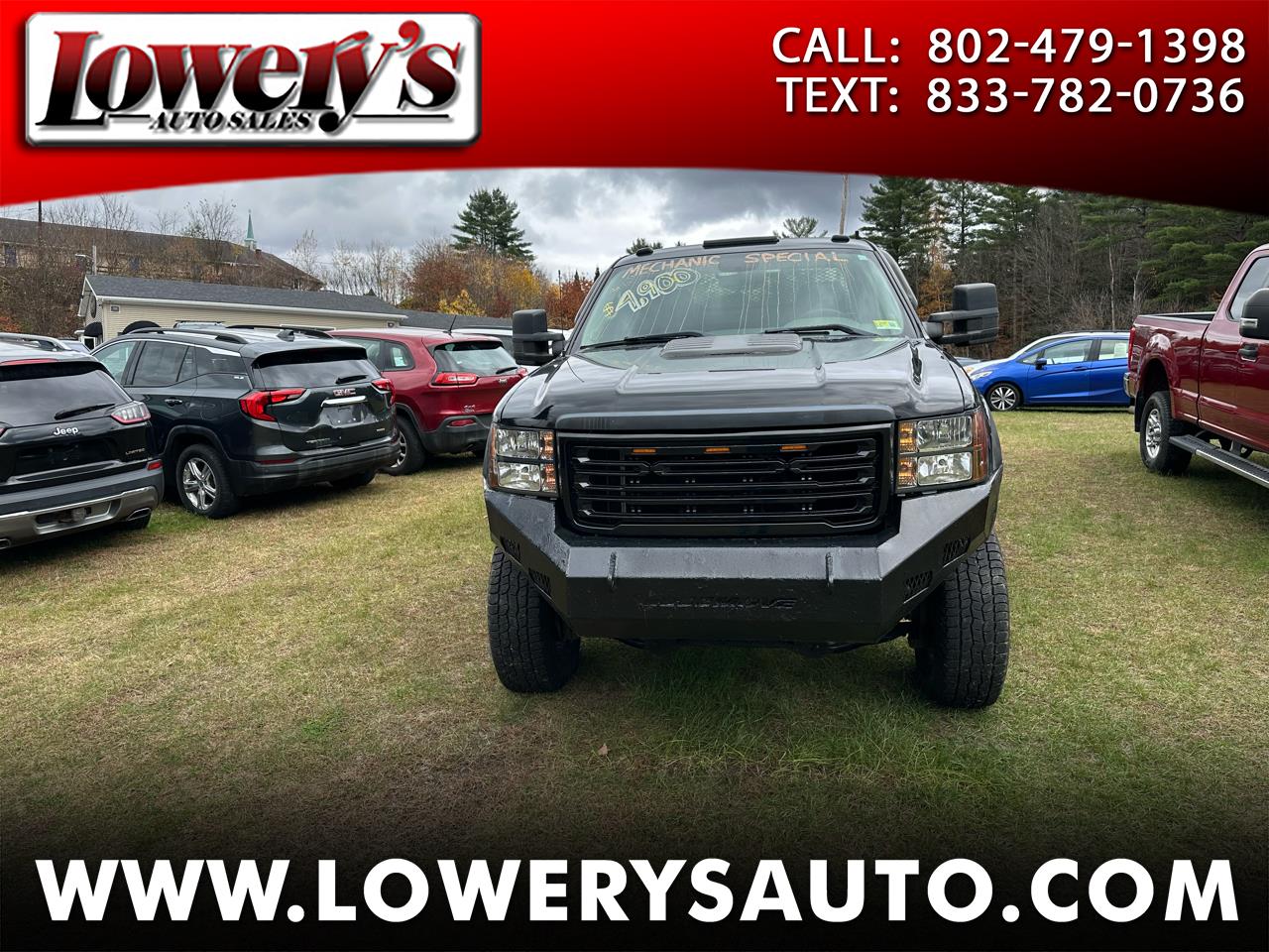 2013 GMC Sierra 2500HD 4WD Ext Cab 144.2" Work Truck