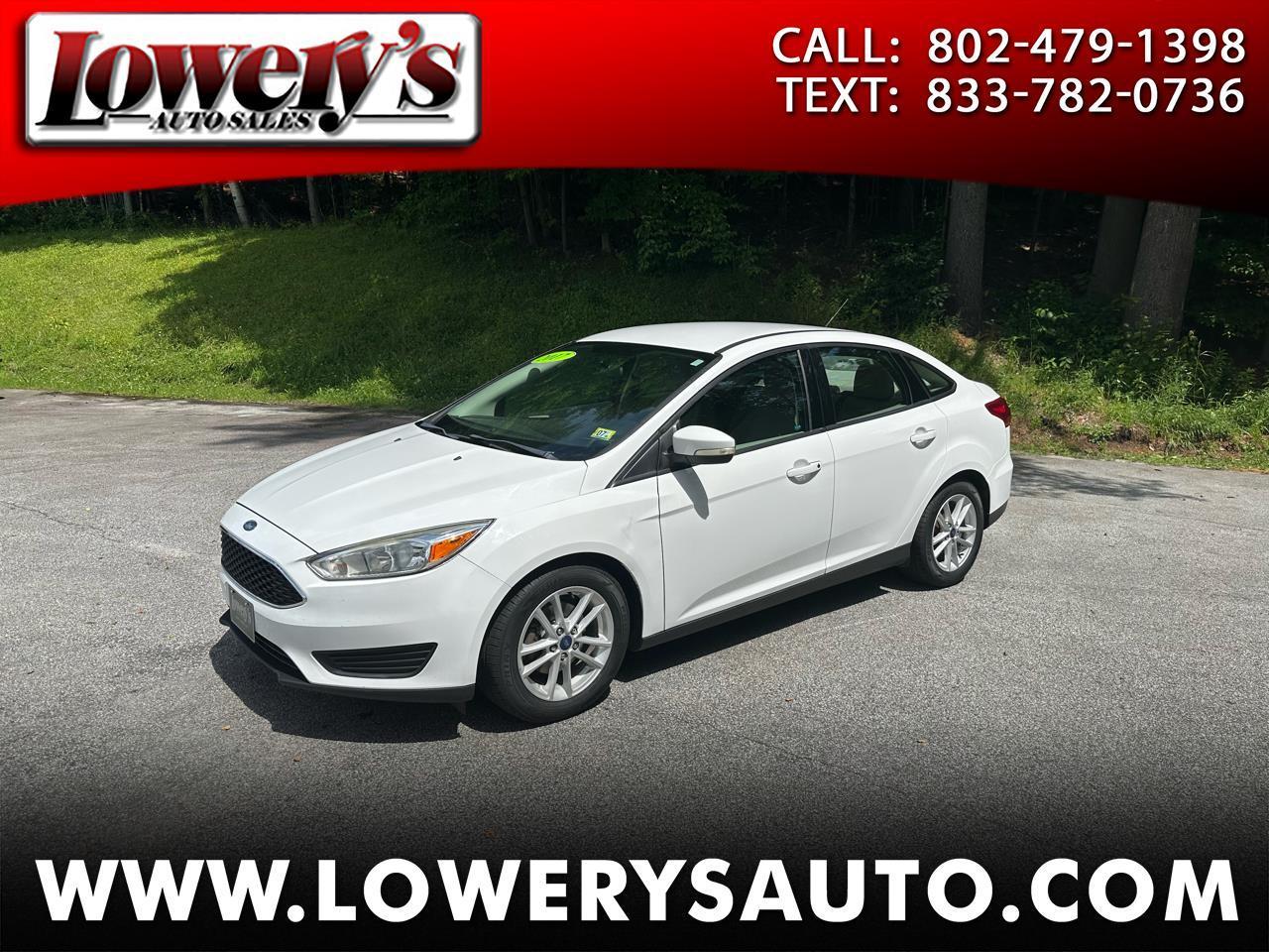 2017 Ford Focus SE Sedan