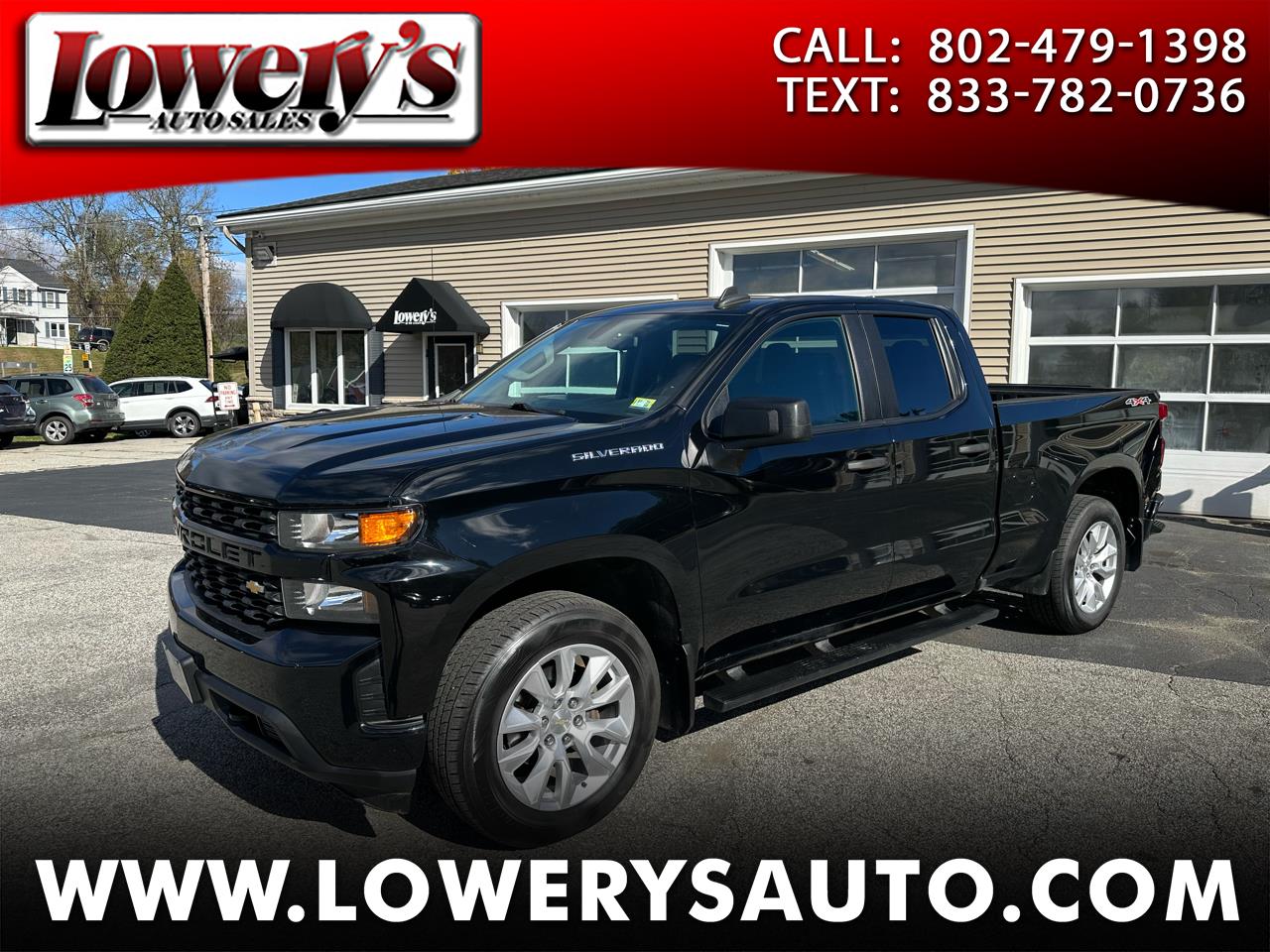 2021 Chevrolet Silverado 1500 4WD Double Cab 147" Custom