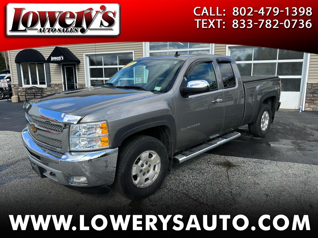 2013 Chevrolet Silverado 1500 4WD Ext Cab 143.5" LT
