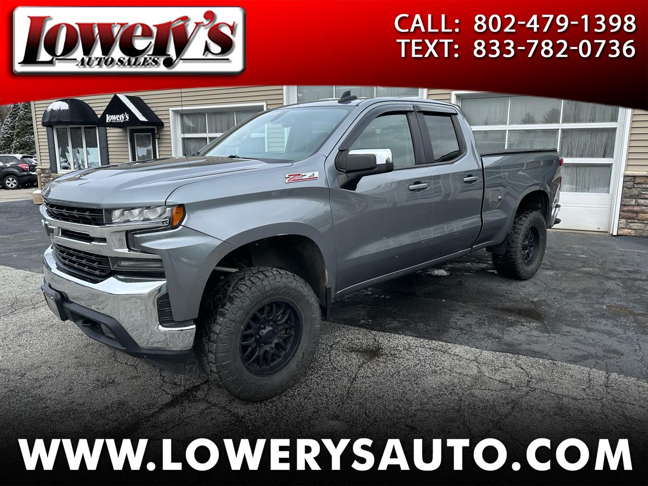 2019 Chevrolet Silverado 1500 4WD Double Cab 147" LT