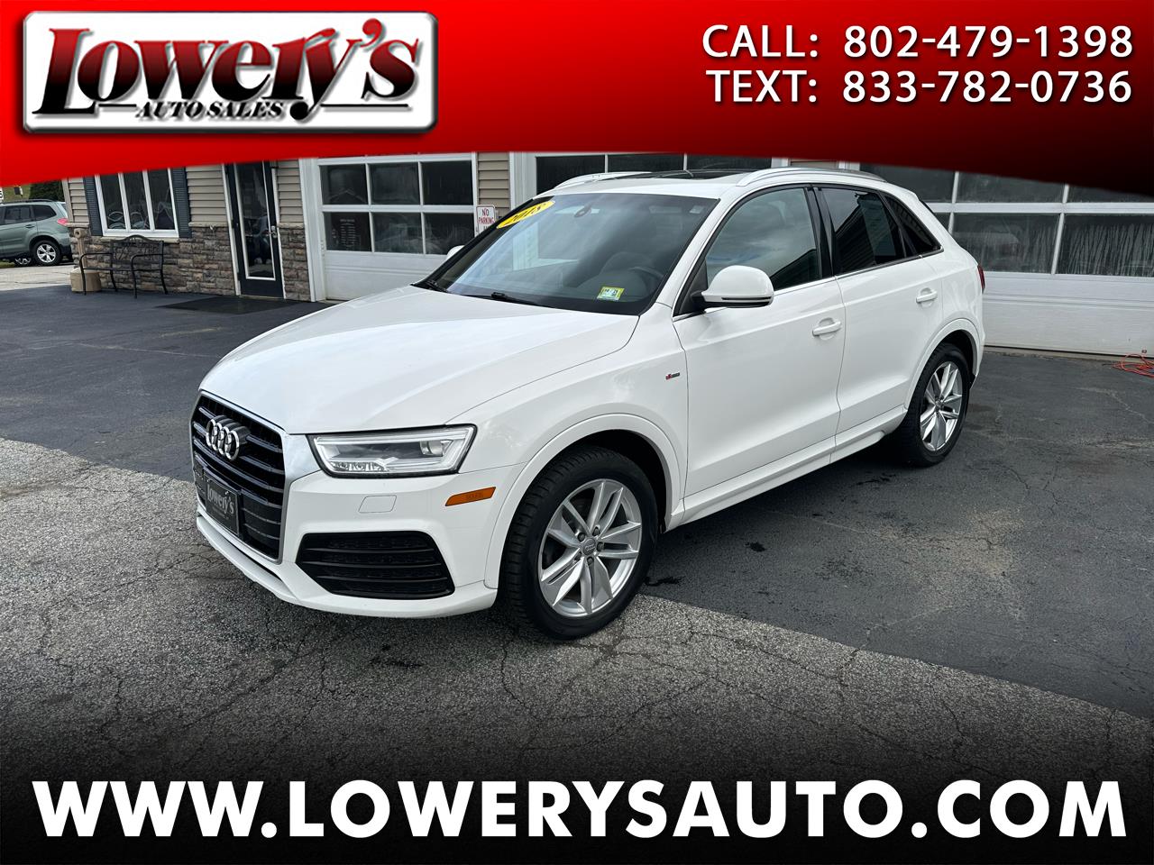 2018 Audi Q3 2.0 TFSI Sport Premium Plus quattro AWD