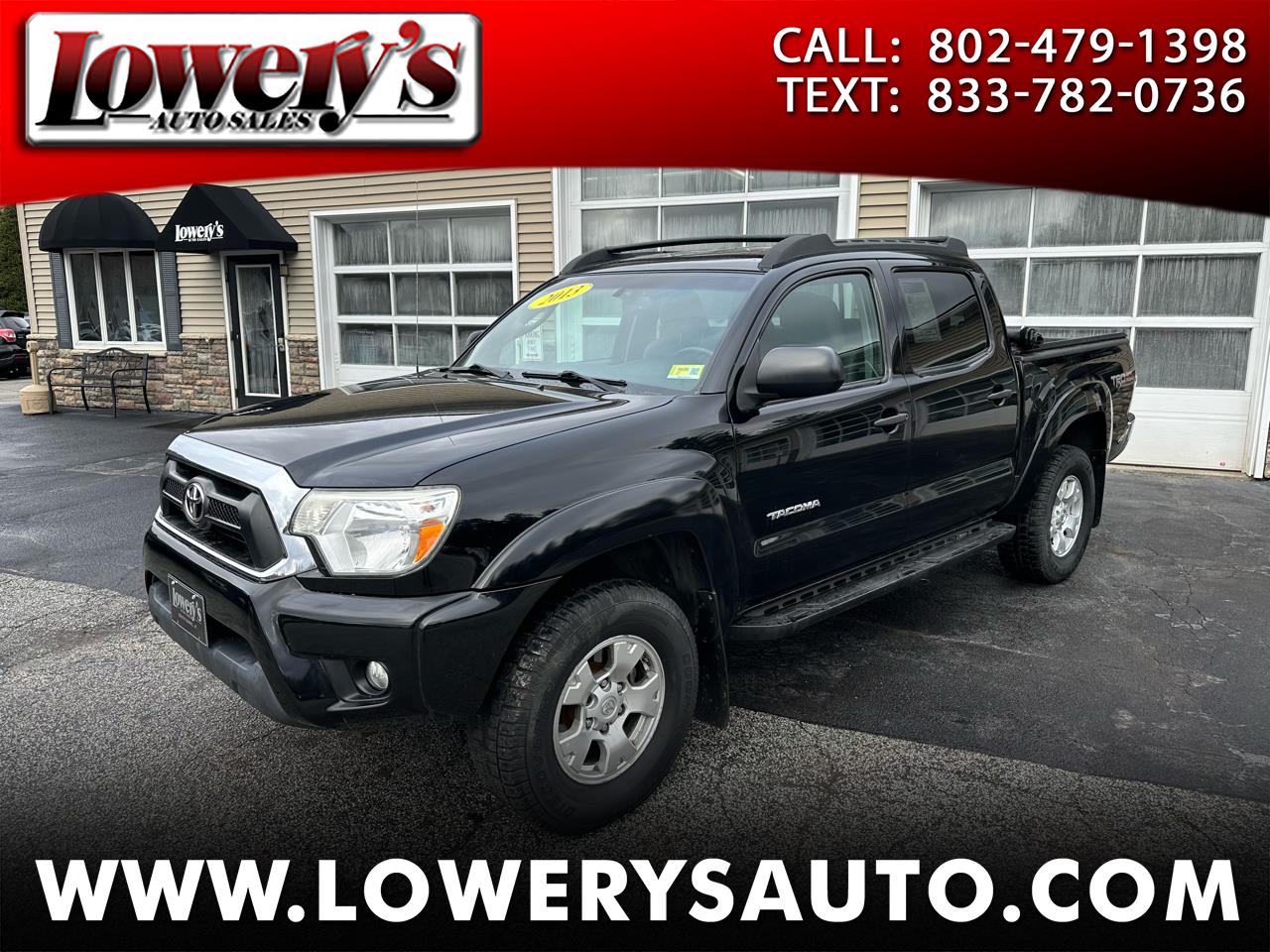 2013 Toyota Tacoma 4WD Double Cab V6 AT TRD Sport (Natl)