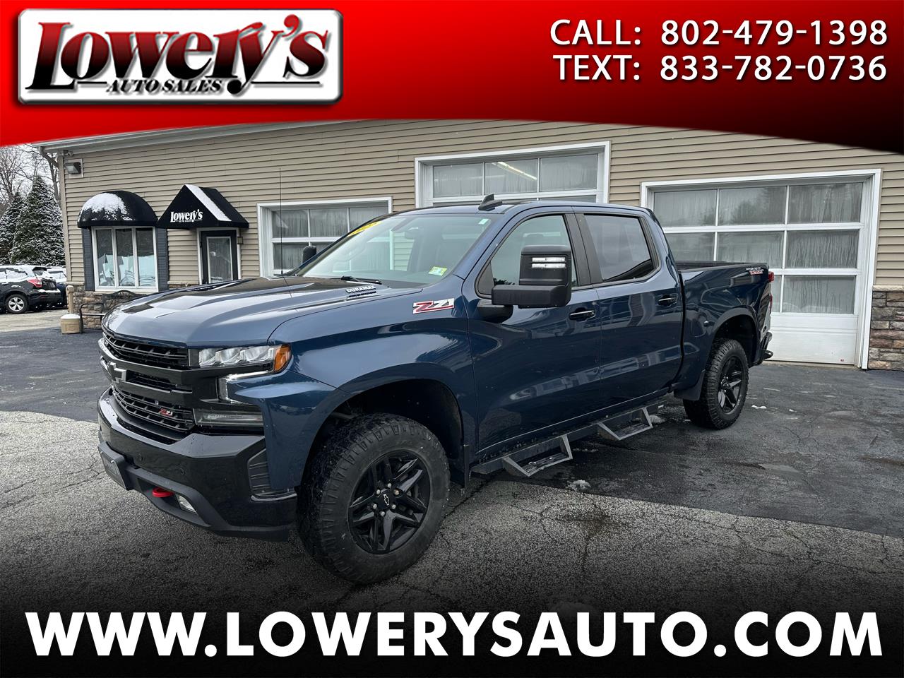 2022 Chevrolet Silverado 1500 LTD 4WD Crew Cab 147" LT Trail Boss