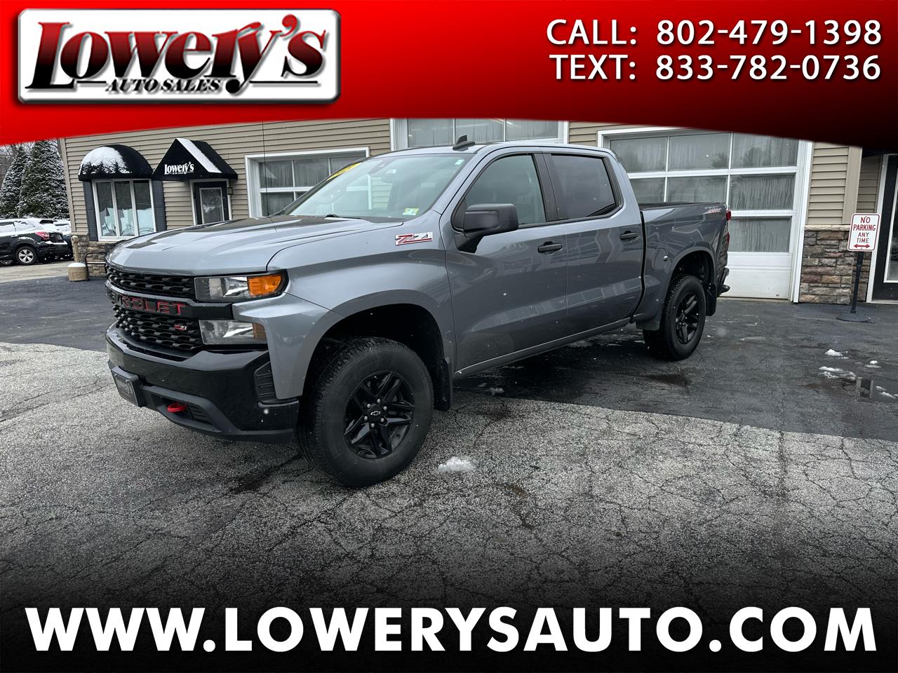 2021 Chevrolet Silverado 1500 4WD Crew Cab 147" Custom Trail Boss