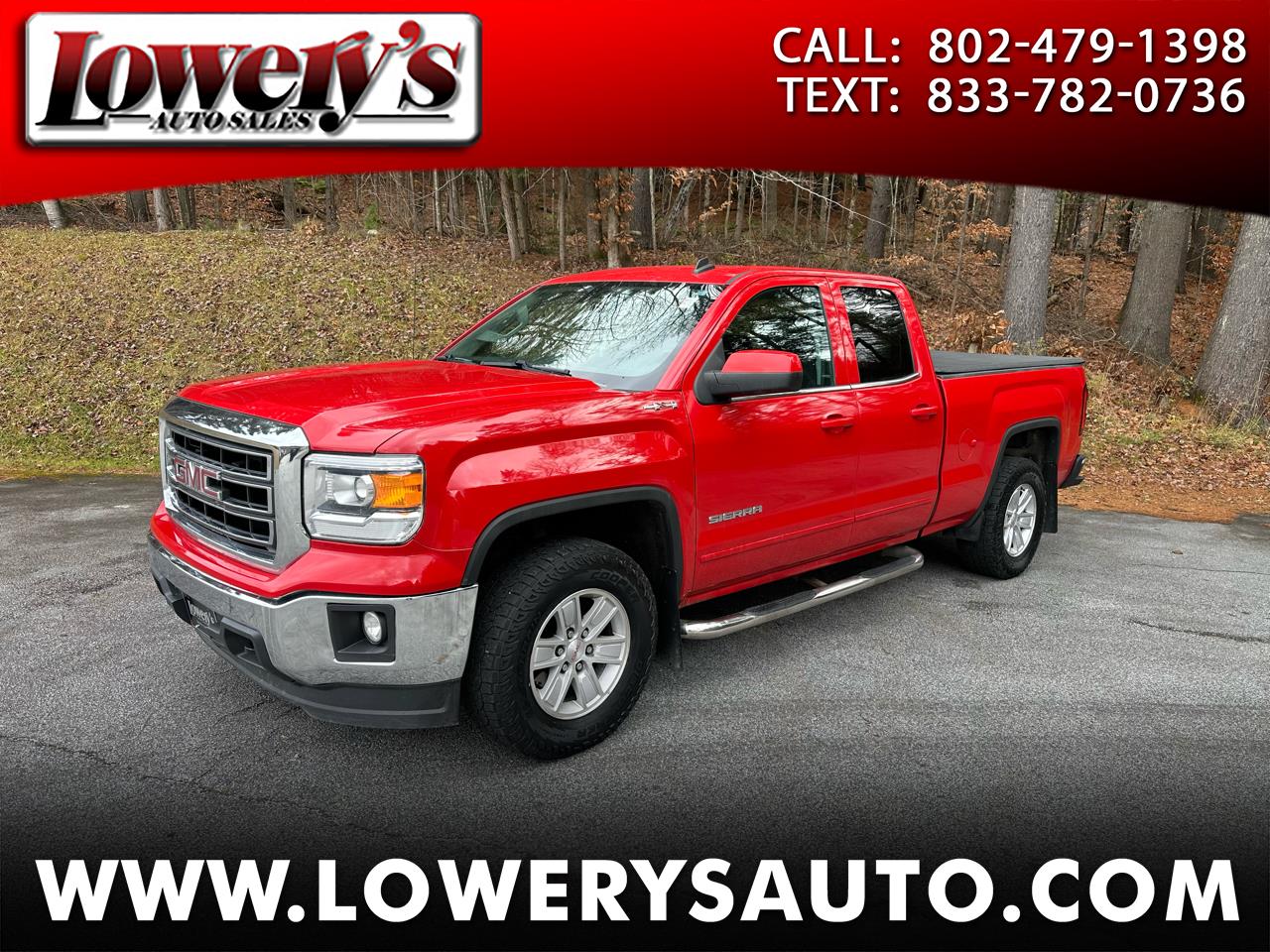 2014 GMC Sierra 1500 4WD Double Cab 143.5" SLE