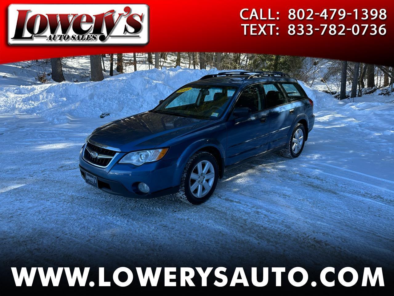2008 Subaru Outback (Natl) 4dr H4 Auto LL Bean w/Nav/VDC