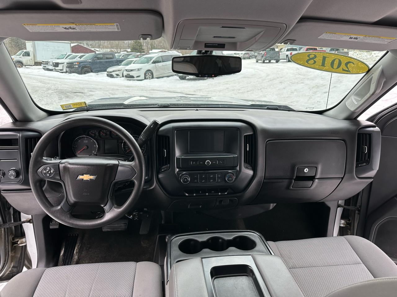 Chevrolet Silverado 1500 4WD Double Cab 143.5" Custom 2018