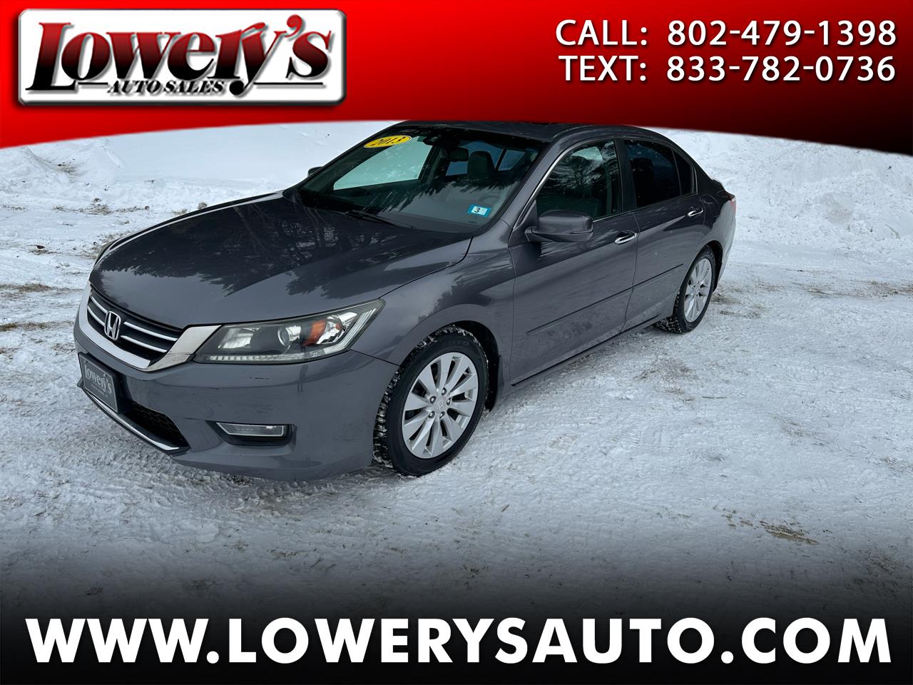 2013 Honda Accord Sdn 4dr I4 CVT EX-L
