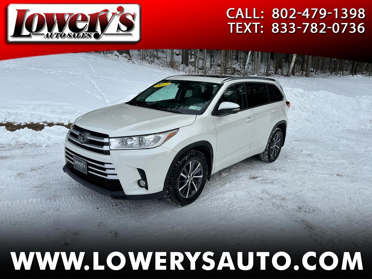 2017 Toyota Highlander XLE V6 AWD (Natl)