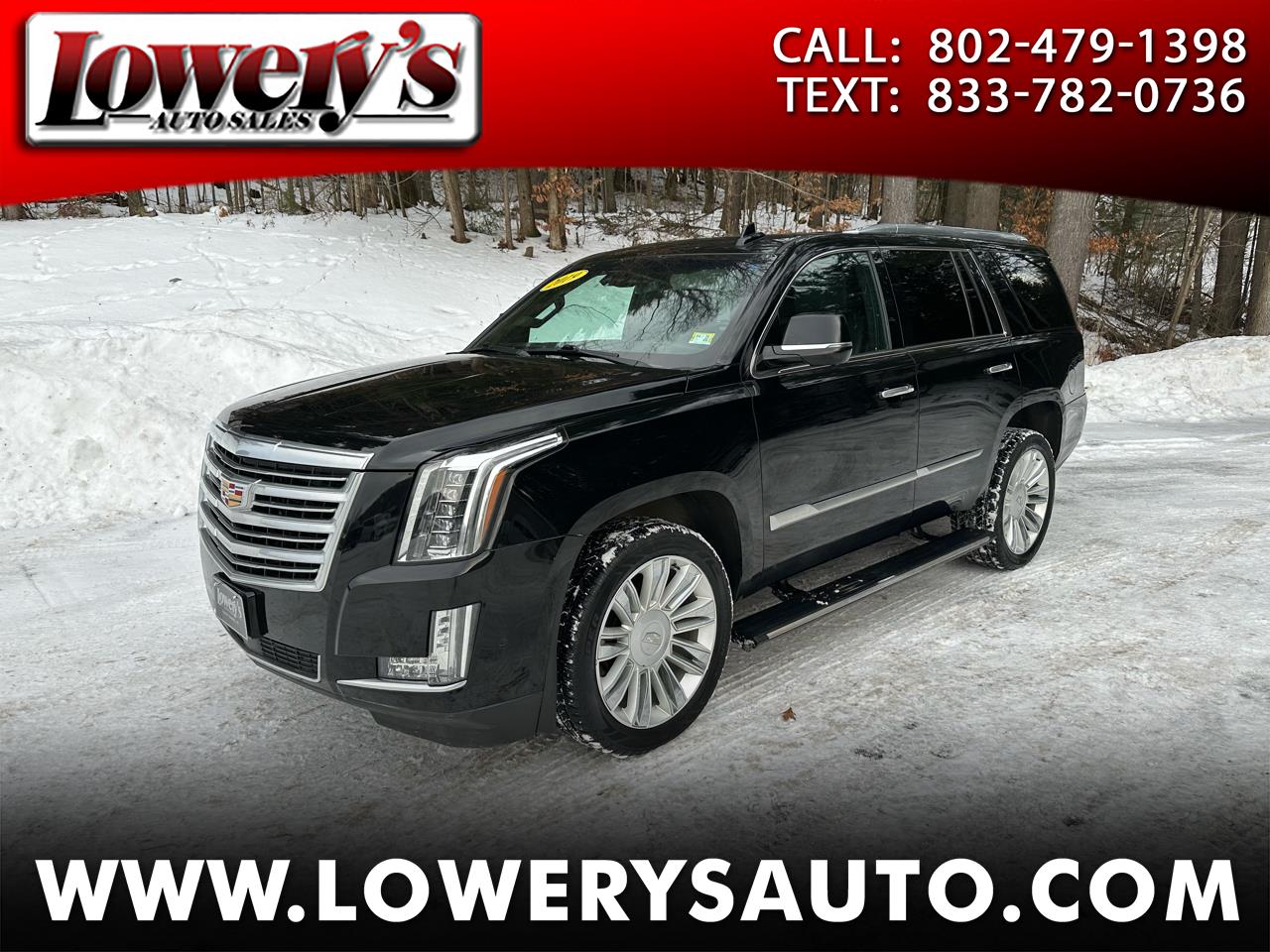 2019 Cadillac Escalade 4WD 4dr Platinum