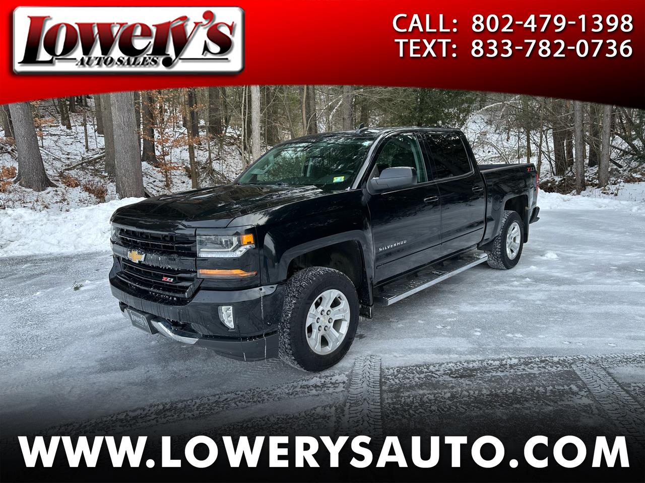 2018 Chevrolet Silverado 1500 4WD Crew Cab 143.5" LT w/2LT