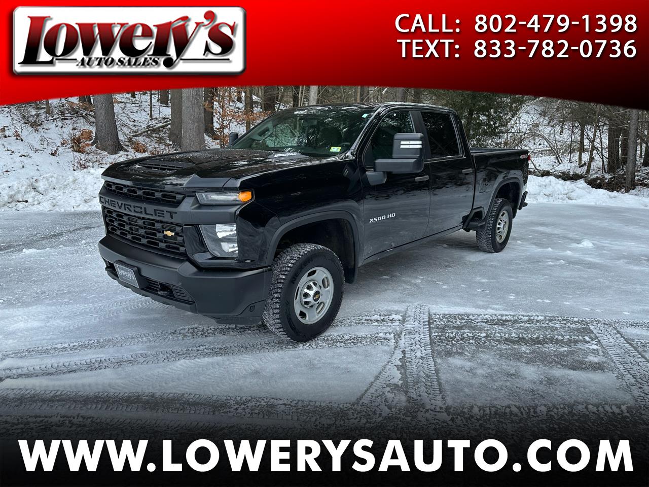 2022 Chevrolet Silverado 2500HD 4WD Crew Cab 159" Work Truck