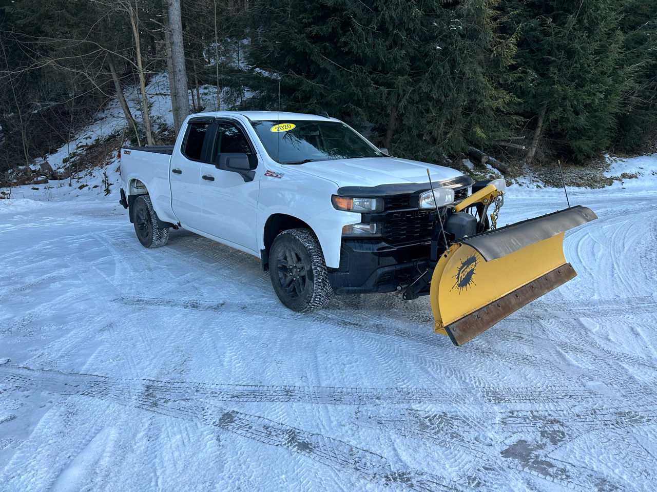 Chevrolet Silverado 1500 4WD Double Cab 147" Custom Trail Boss 2020